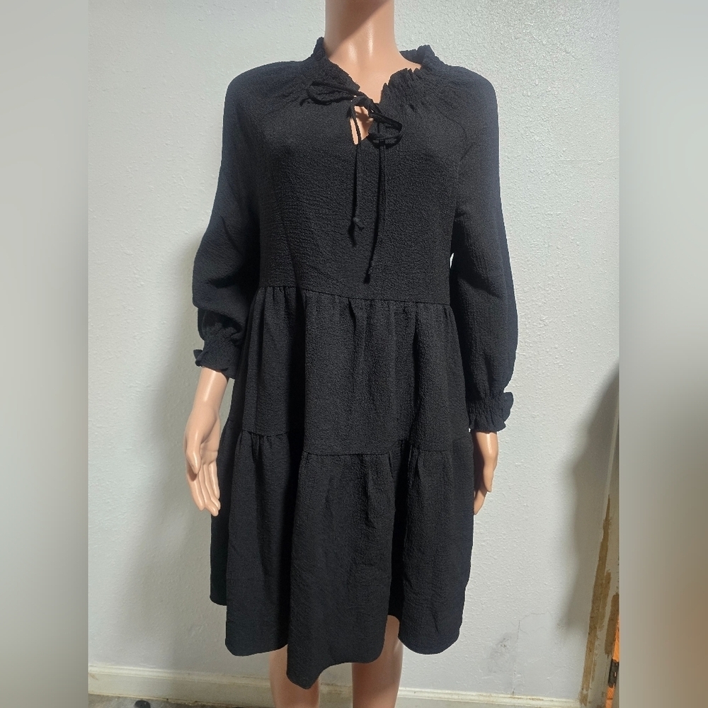 Wishlist Black Long Sleeve Dress